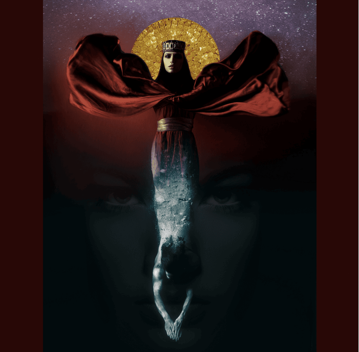 Inanna's Descent - artwork by Sandy Ibrahim.